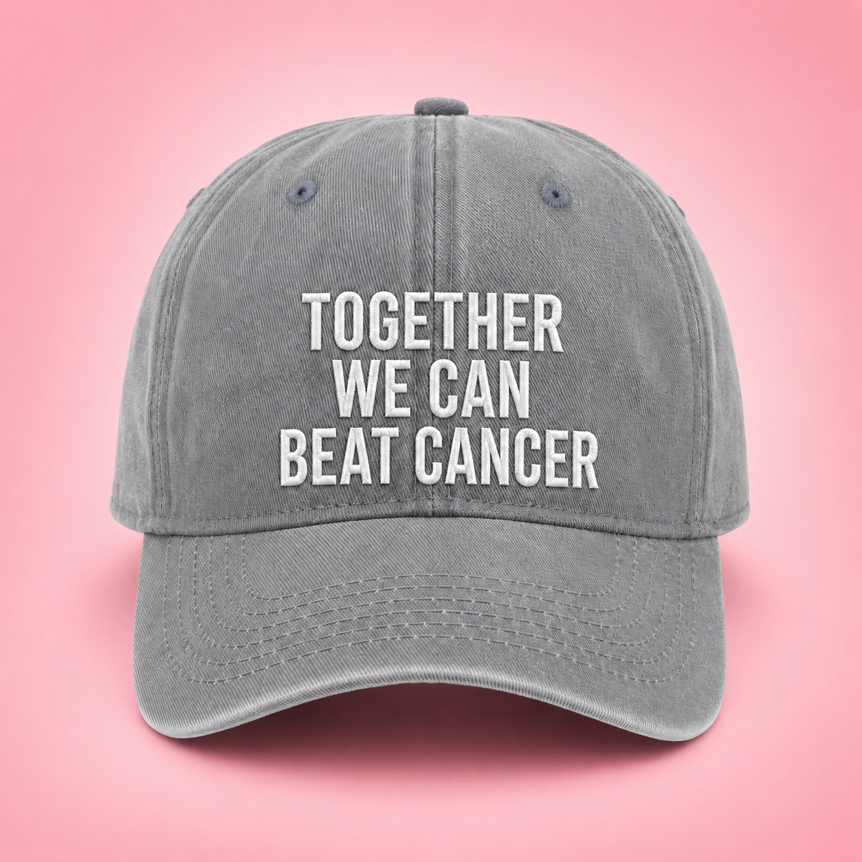 Cancer Hope Project Embroidered Cap